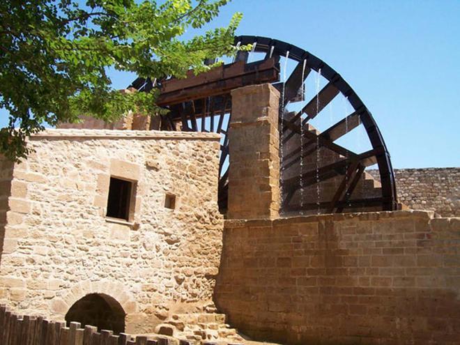 Noria medieval del Monasterio de Rueda