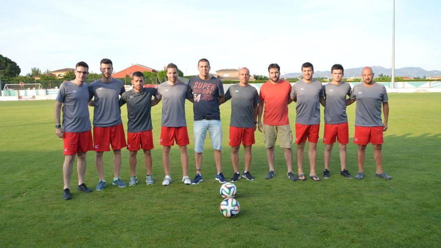 Part dels entrenadors del Peralada 2015/16