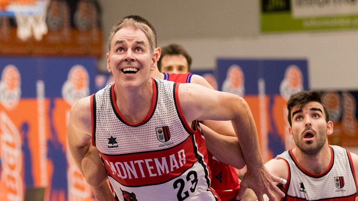 Jorge García, con la camiseta del Montemar.