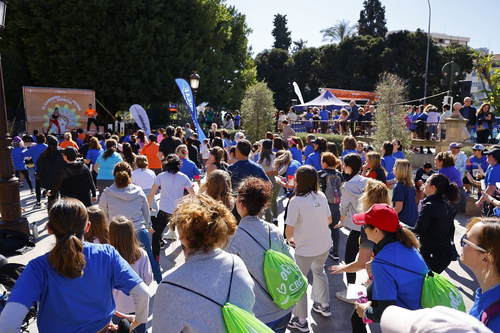 Las imágenes de la clase de zumba tras la Carrera de la Mujer