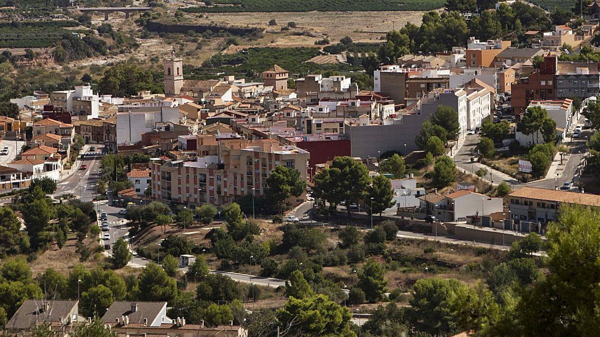 Vista del núcleo urbano de Gilet. | DANIEL TORTAJADA