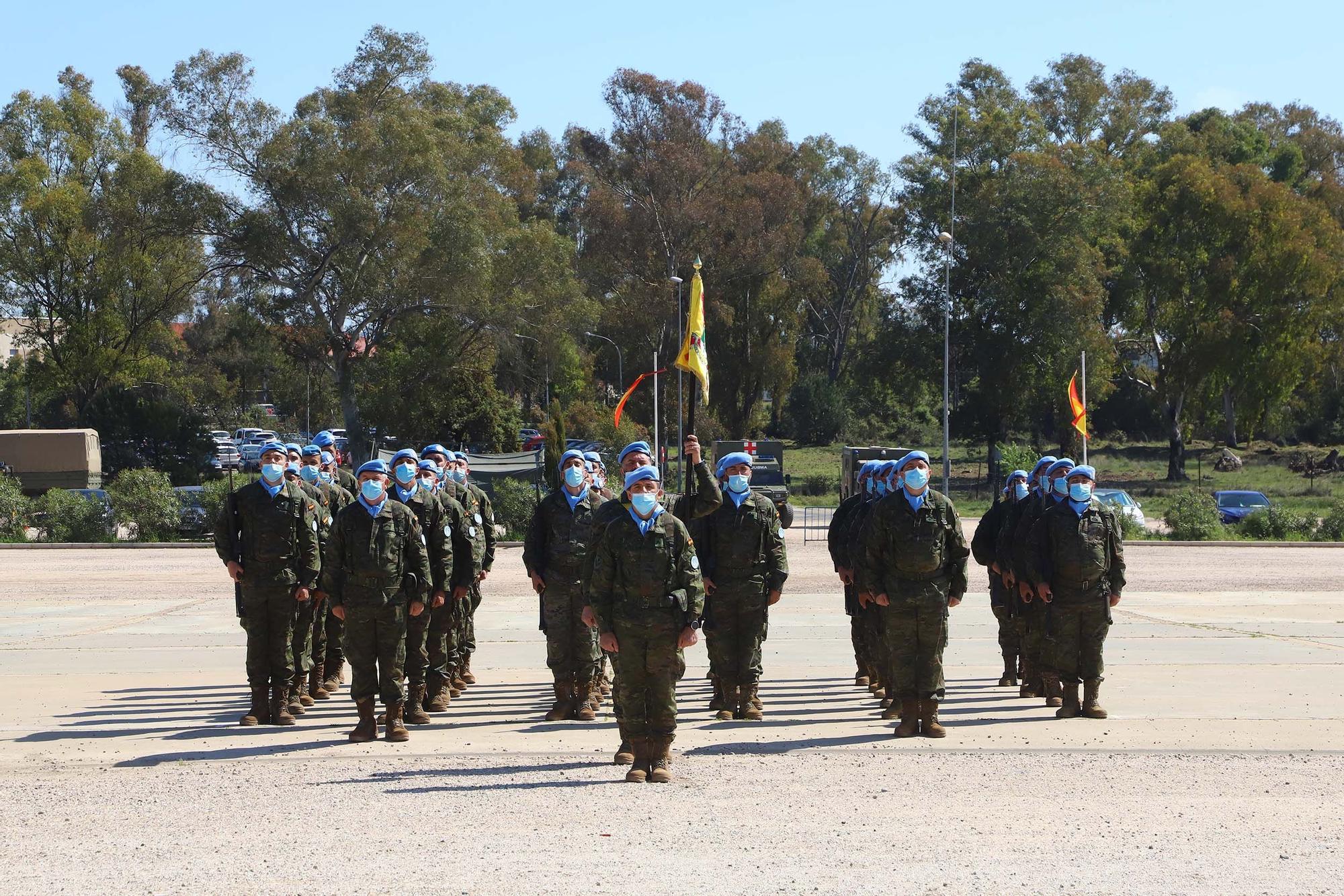 Despedida de la BRI X al contingente del Líbano