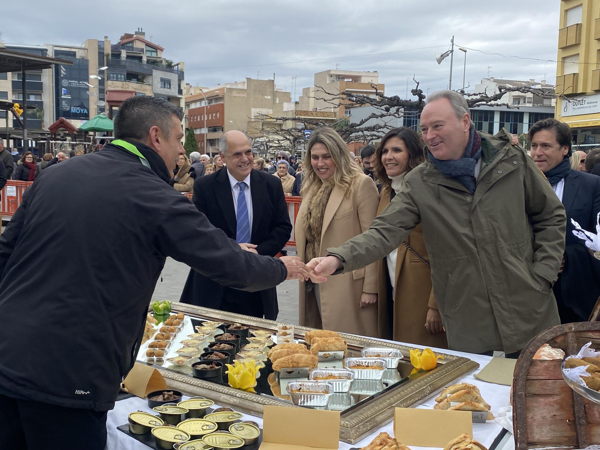 La 'carxofa' vuelve a llenar el centro de Benicarló con la degustación gastronómica