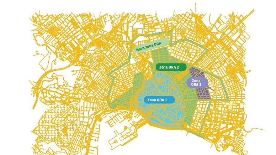 El nuevo Plan de Movilidad propone ampliar la ORA con 12.000 nuevas plazas