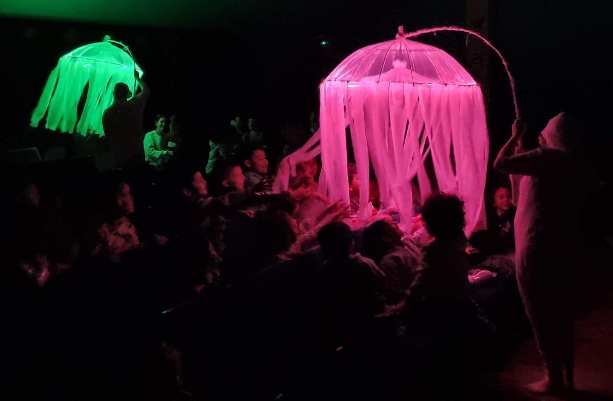 Una parte del espectáculo que llega a la Sala L'Horta.