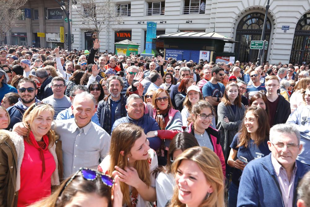 Búscate en la mascletà del 18 de marzo