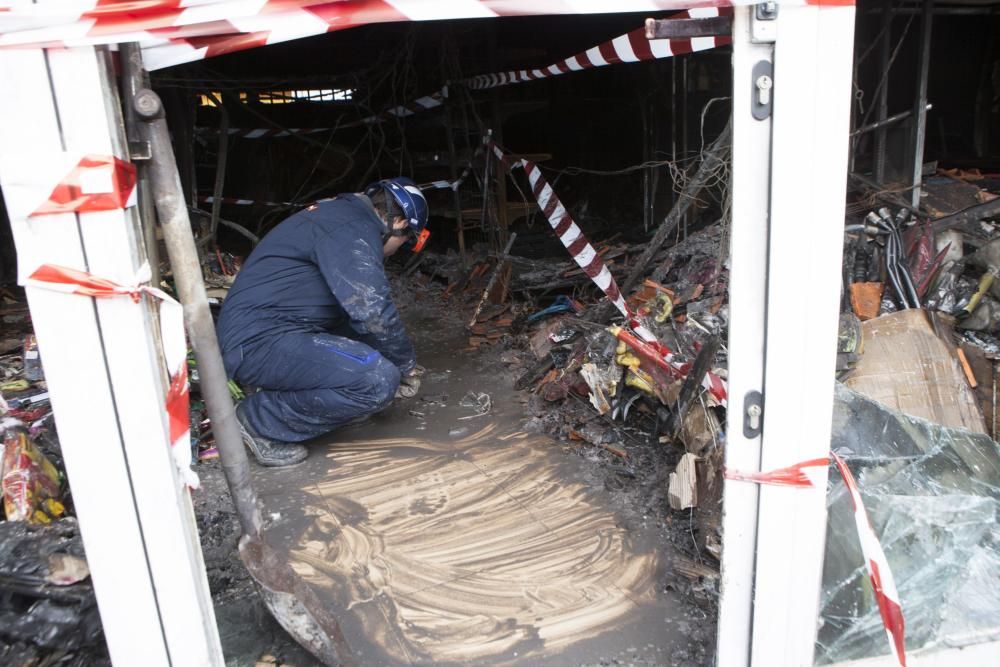 Investigación del incendio de Sotrondio