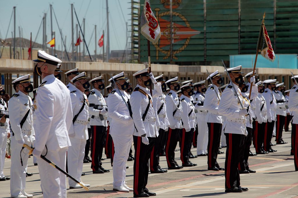 Así ha sido la visita de la reina Letizia a Cartagena