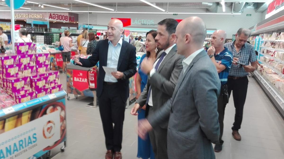 Inauguración del mercado de Aldi en el Cruce de Melenara.