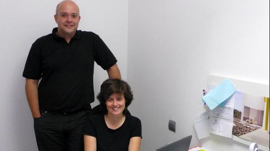 Los arquitectos Pedro Romera y Ángela Ruiz.