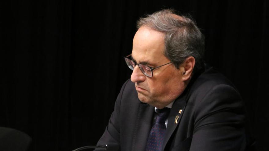 Quim Torra, en una foto d&#039;aquest dijous