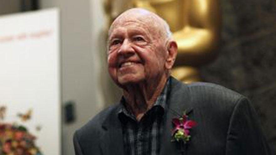 El actor Mickey Rooney