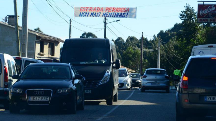 San Pedro e Cimadevila exigen la mejora de la vía Herbello-Madalena