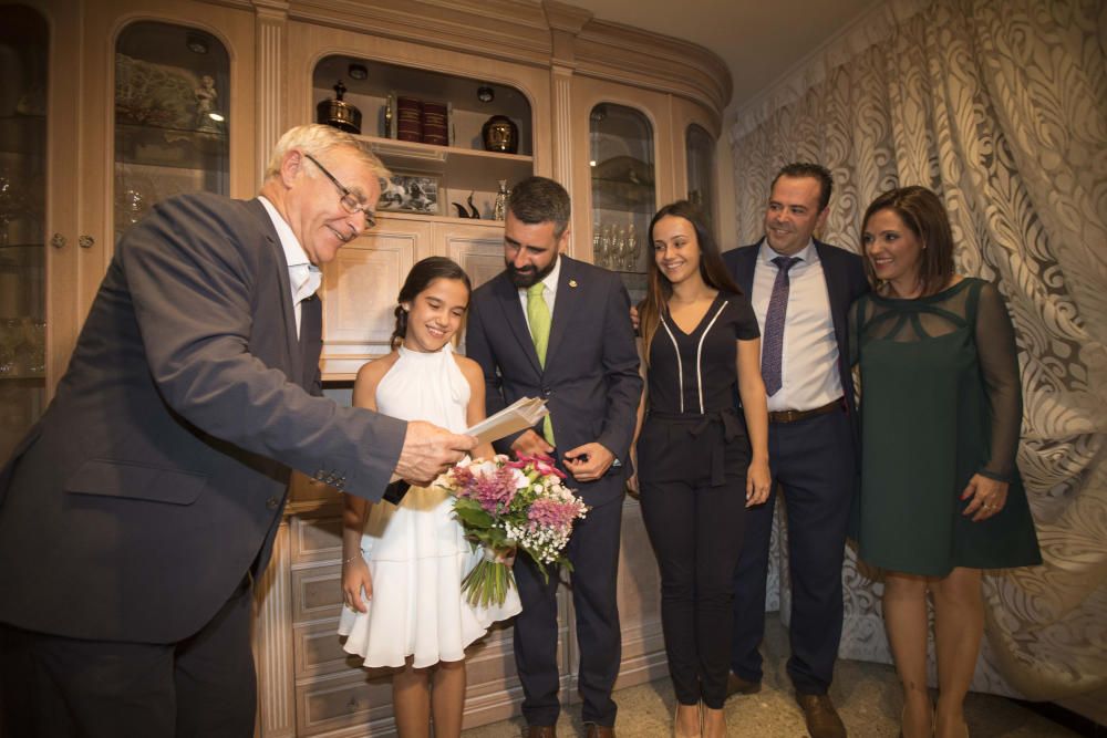 Sara Larrazábal, elegida fallera mayor infantil de València 2019