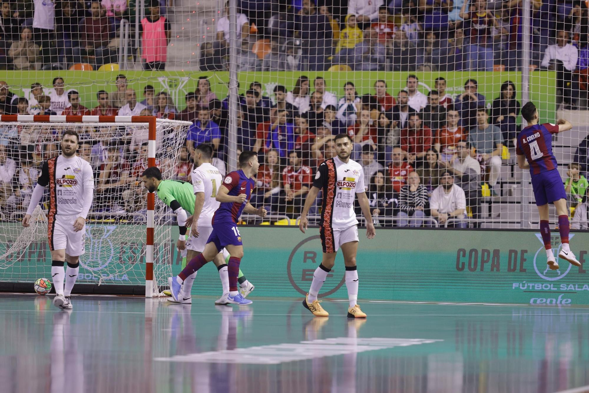 ElPozo Murcia - FC Barcelona, final de la Copa de España de fútbol sala