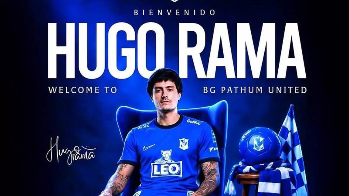 Hugo Rama firma por el BG Pathum United de Tailandia