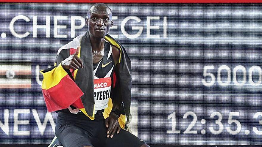 Joshua Cheptegei y su récord del mundo de 5.000