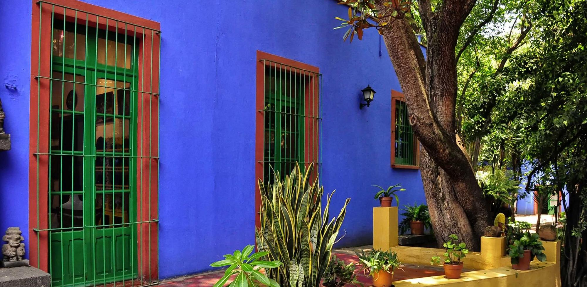 Exterior de la Casa Frida