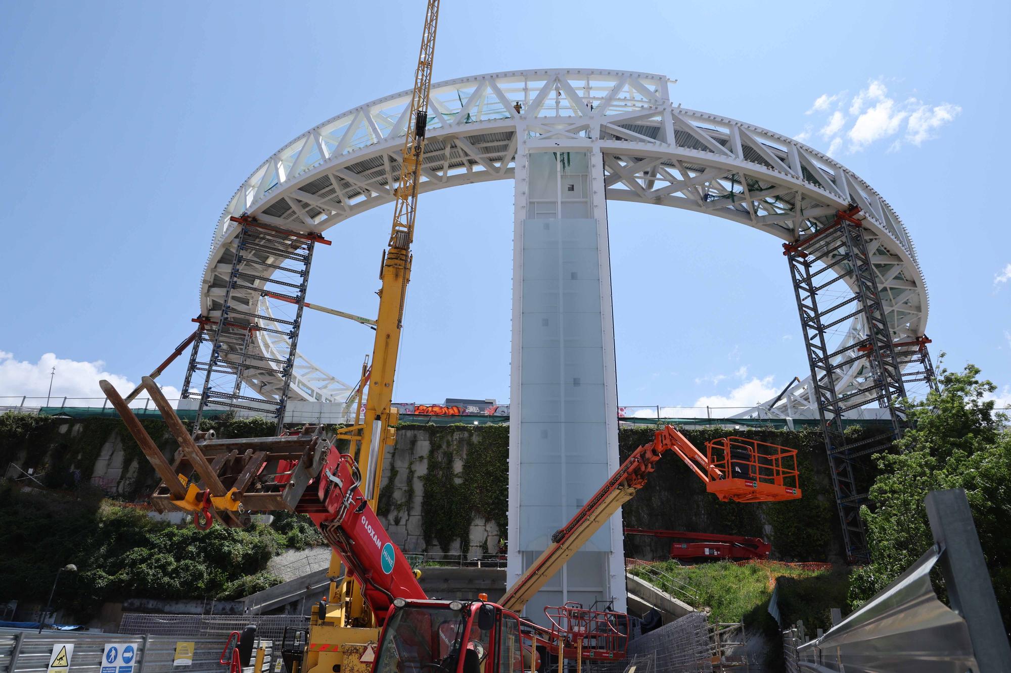 El HALO estrena cristalera y dice adiós a los apoyos en la AP-9