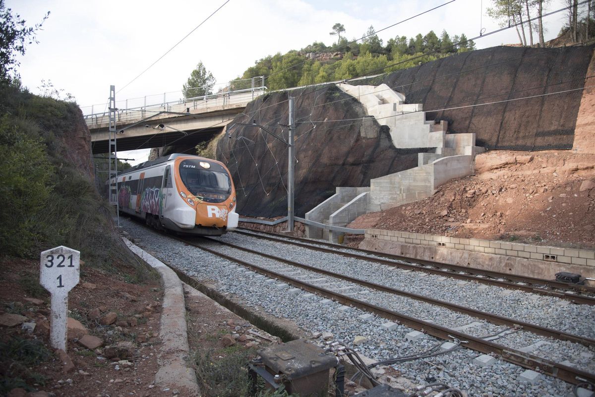 Tram de Vacarisses, un dels més complexos orogràficament de l'R4 nord