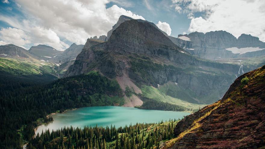 El Parque Nacional de los Glaciares, en Montana (EEUU).