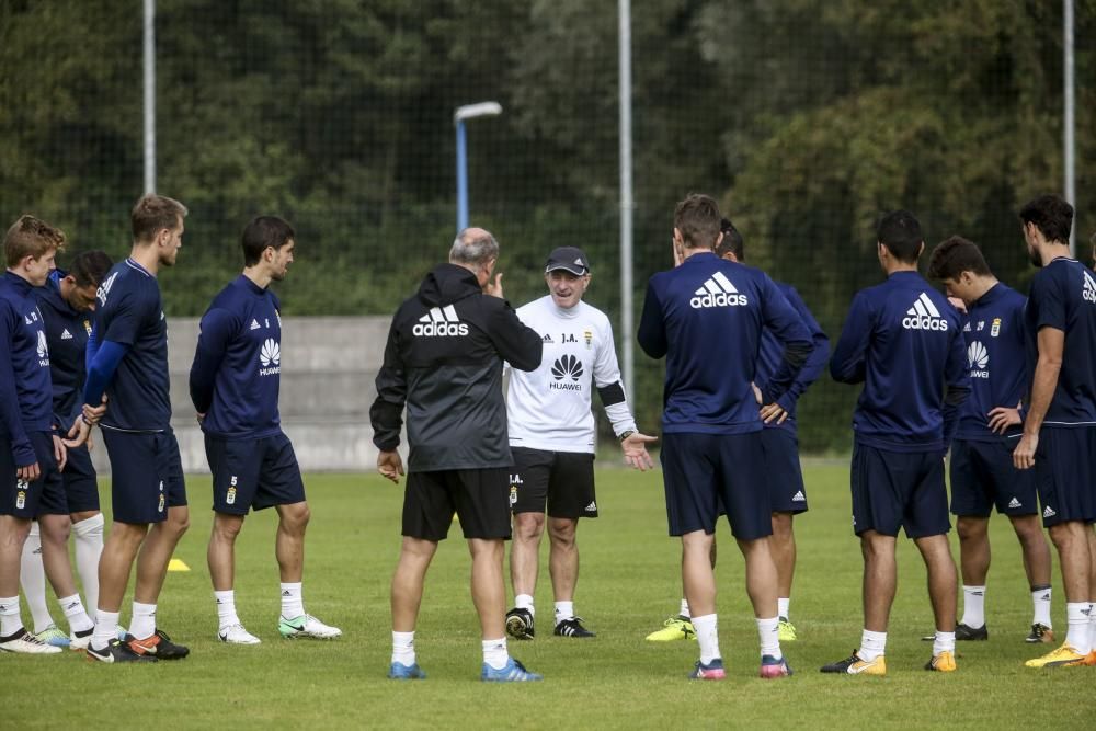 Entrenamiento del Real Oviedo