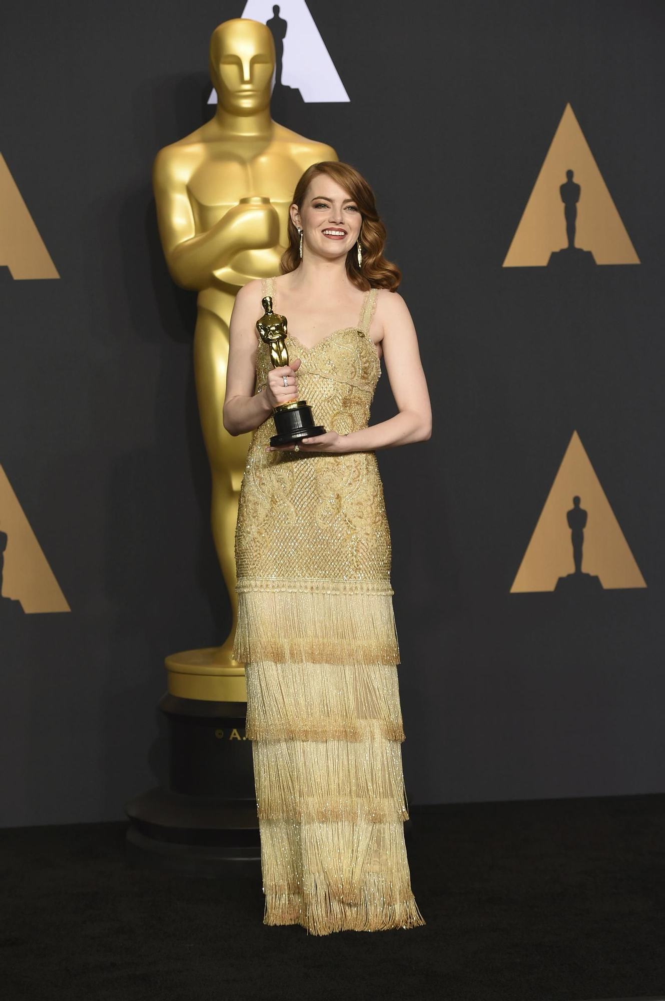 Emma Stone y inolvidable look charlestone