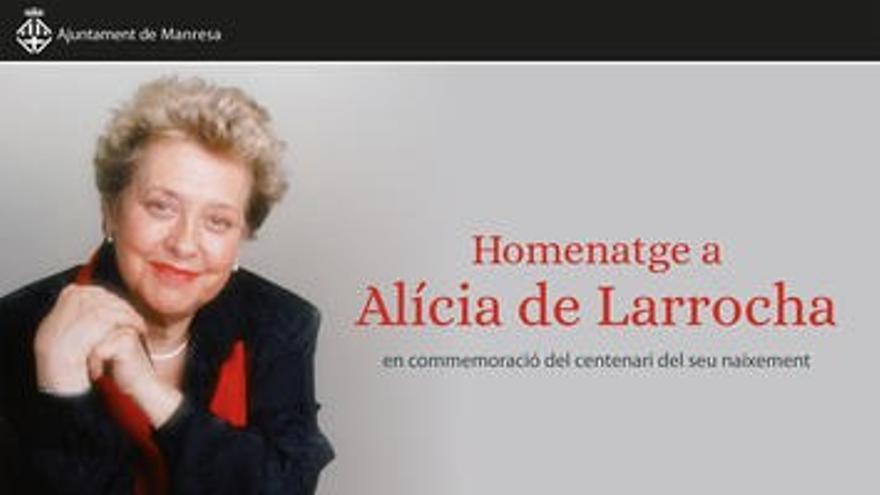 Exposició amb Motiu de L&#039;Homenatge a Alicia de Larrocha