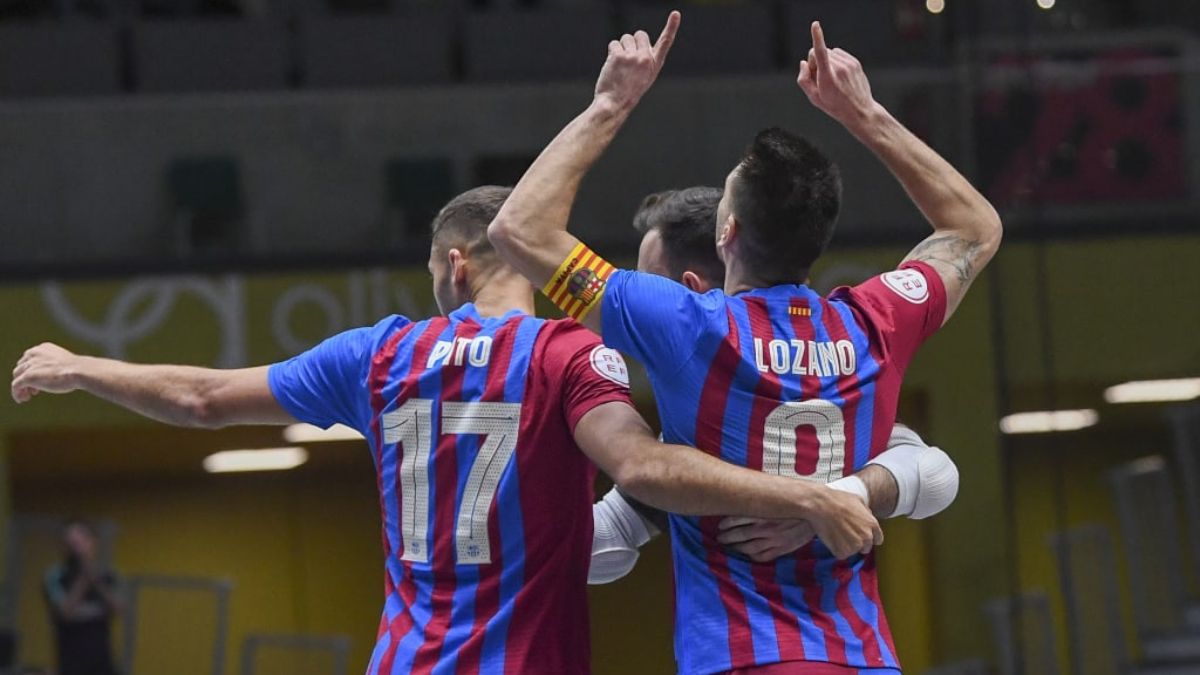 Sergio Lozano anotó un 'hat-trick' en la victoria azulgrana