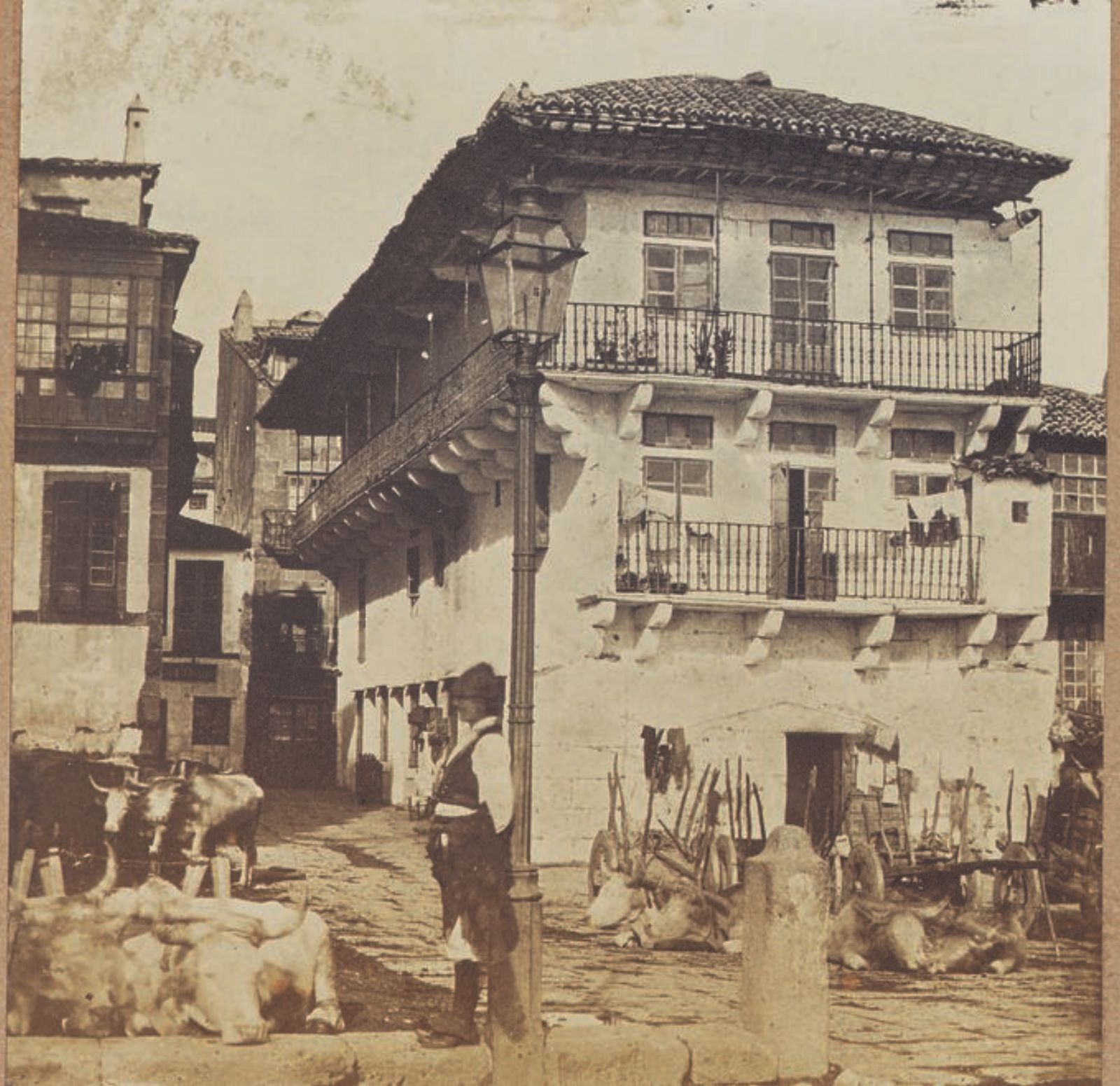 La primera imagen de A Coruña.  | // SIR JOHN JOSCELYN COGHILL (Cedida por Getty Museum)
