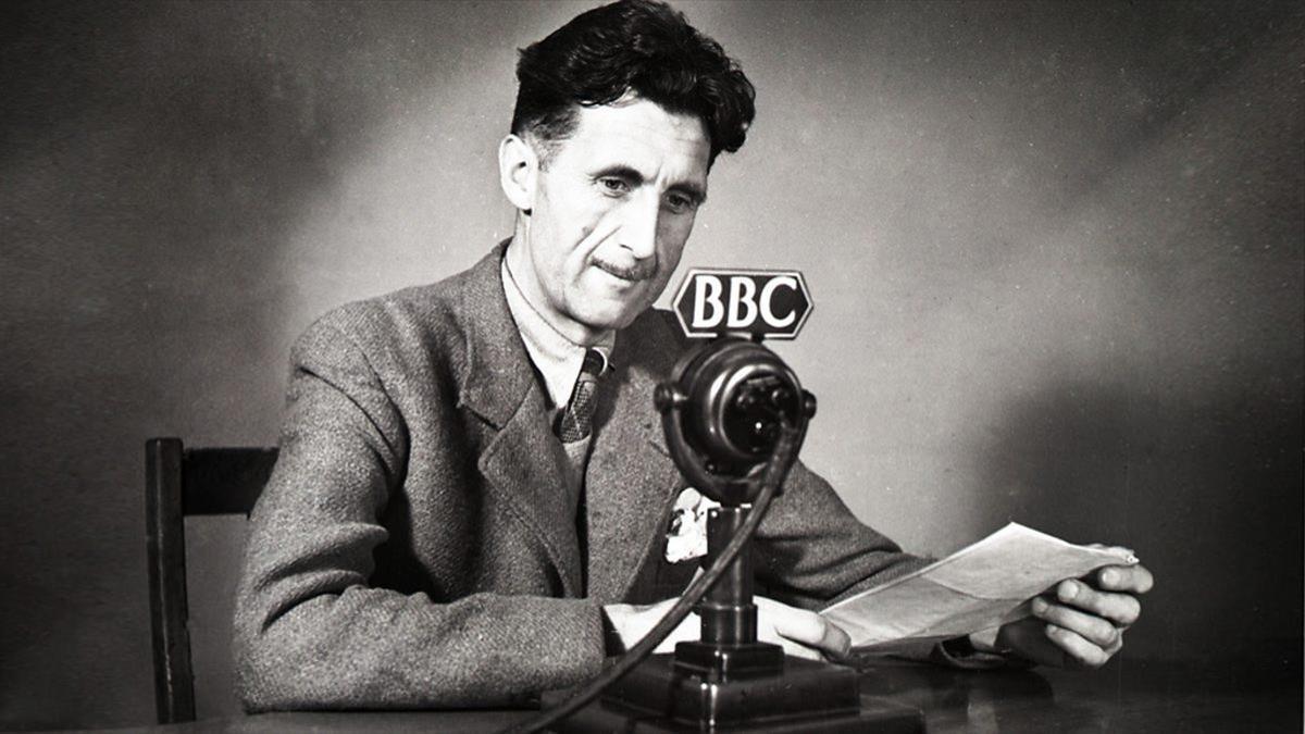 El escritor George Orwell.