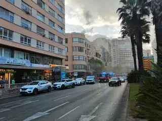 Incendio en la Casa Gallega de las Avenidas de Palma