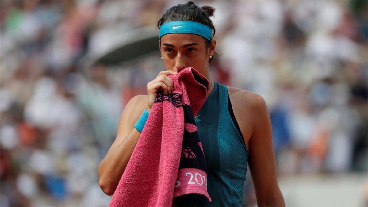 Caroline Garcia, en el pasado Roland Garros