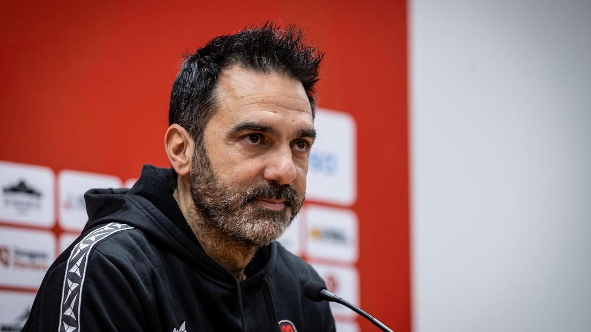 Ramírez, en la rueda de prensa de este lunes