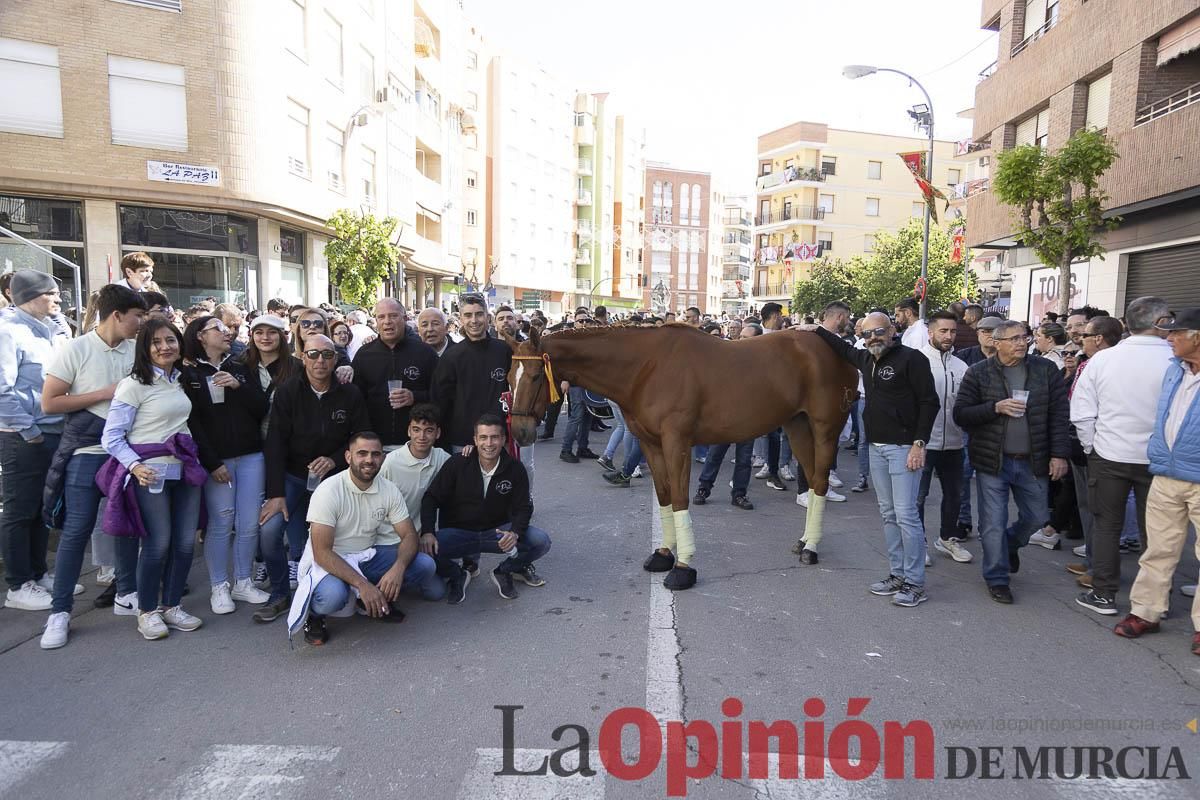 Concurso de caballo a pelo: pasacalles hasta el Hoyo en Caravaca
