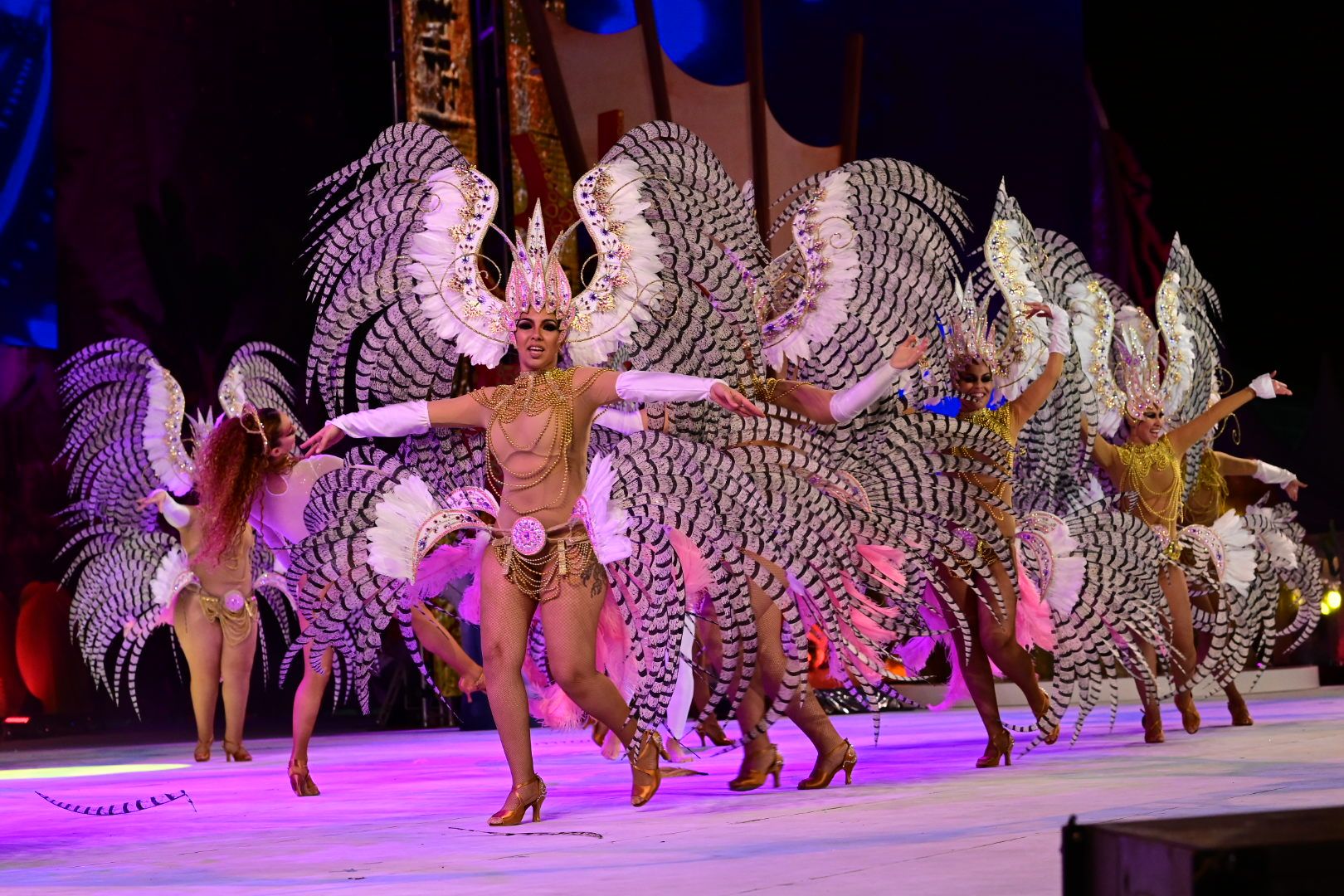 Kisamba actúa en el Concurso de Comparsas del Carnaval de Las Palmas de Gran Canaria 2022
