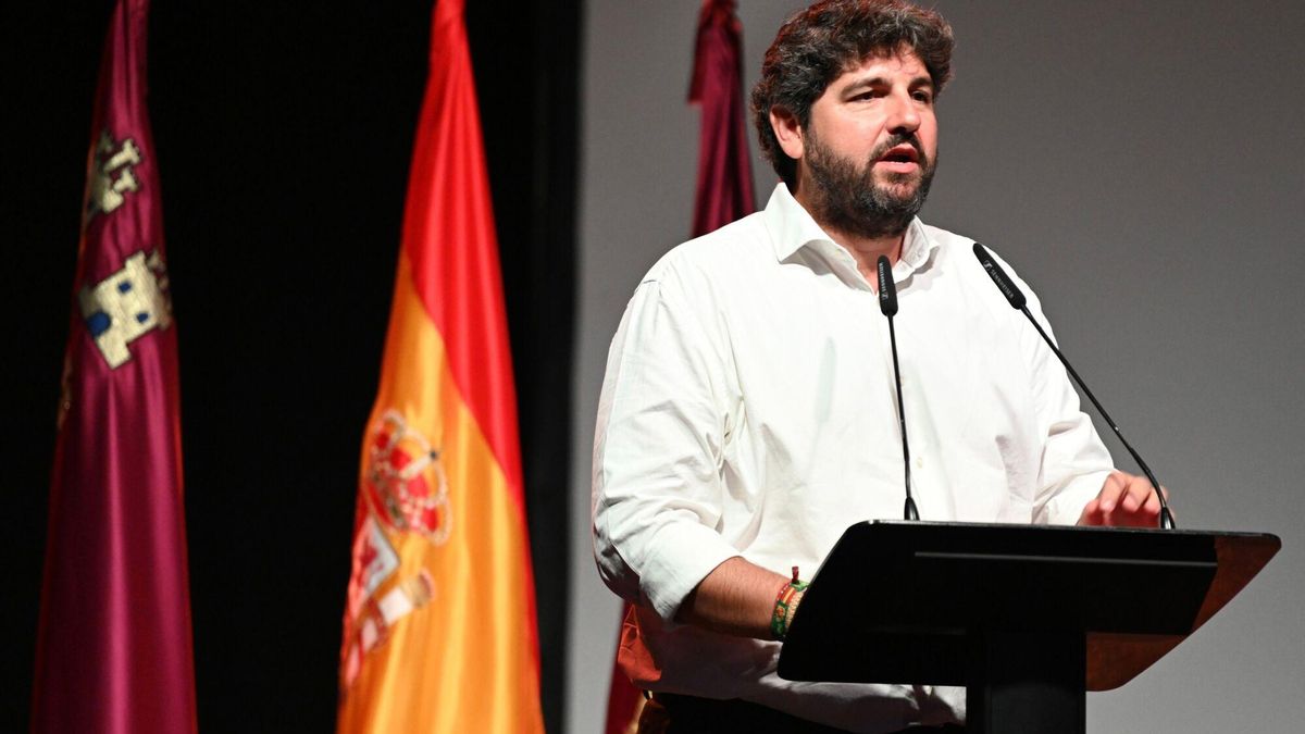 El presidente del Gobierno de la Región de Murcia, Fernando López Miras.