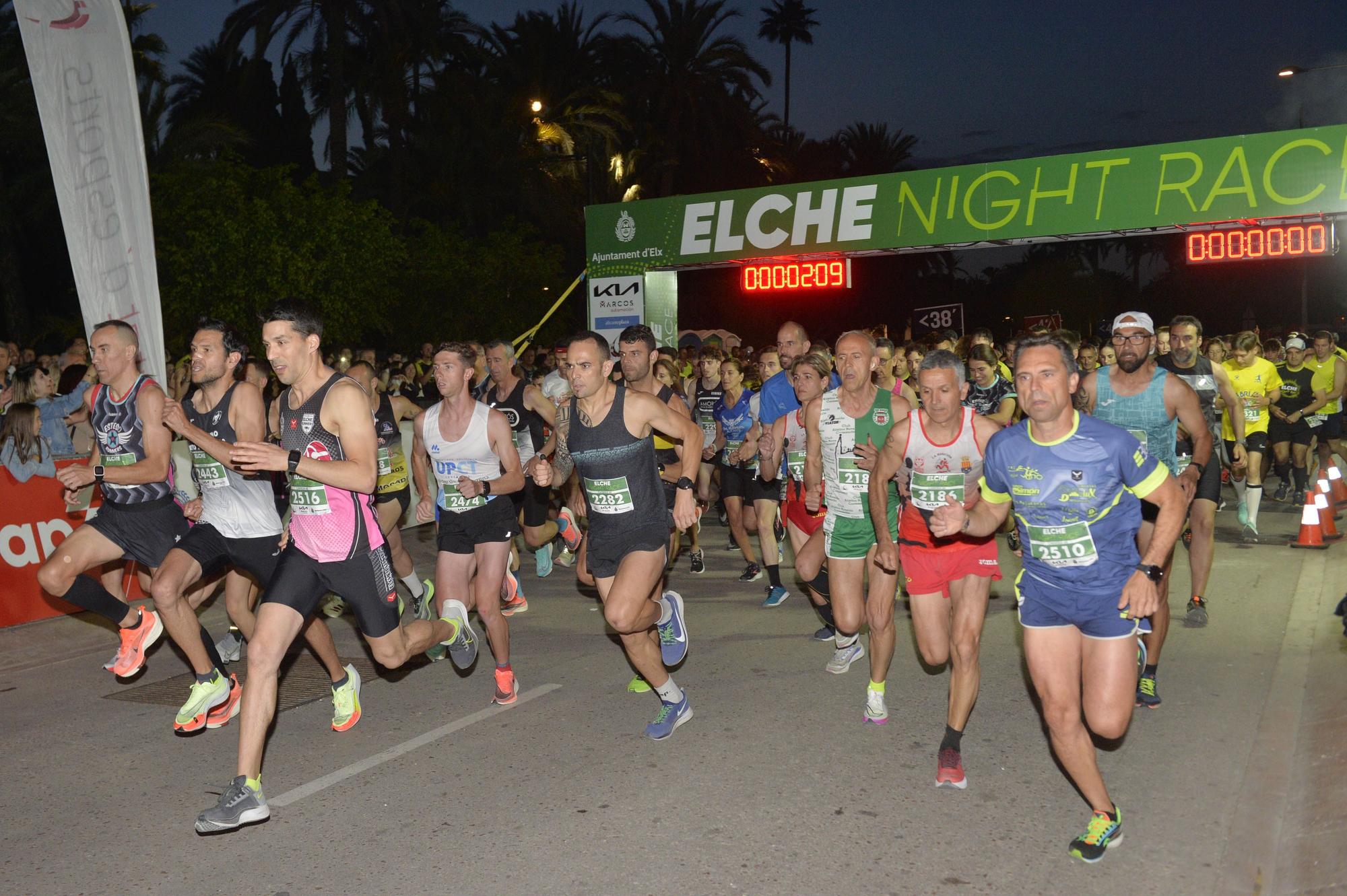 1ª edición de la Carrera nocturna  Elche Night Race