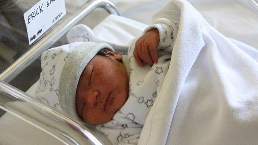Erik, el primer nadó nascut aquest 2016