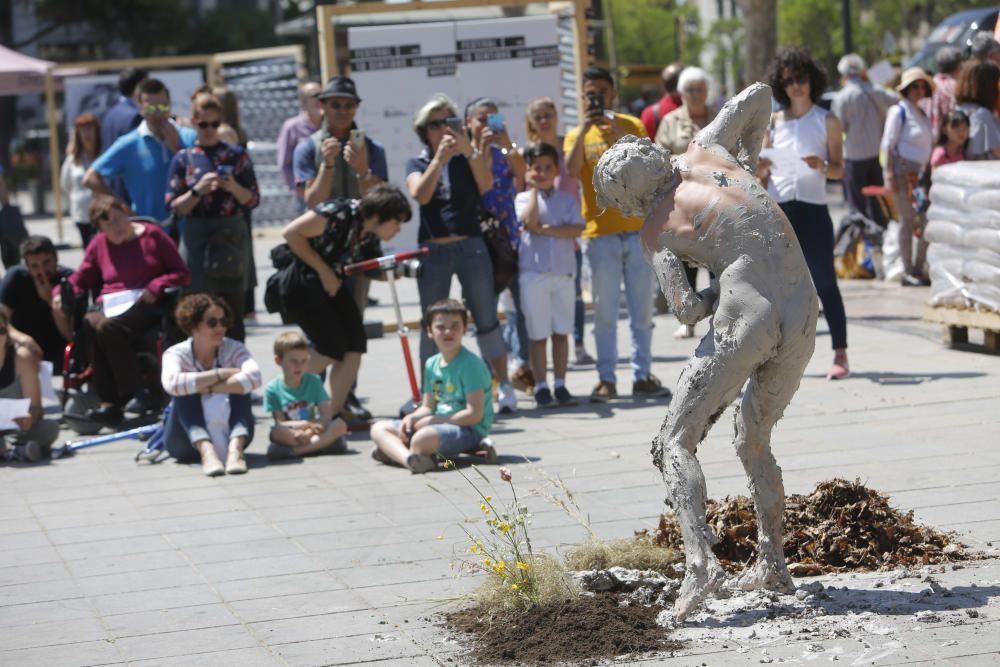 Festival 10 sentidos en la plaza del Ayuntamiento