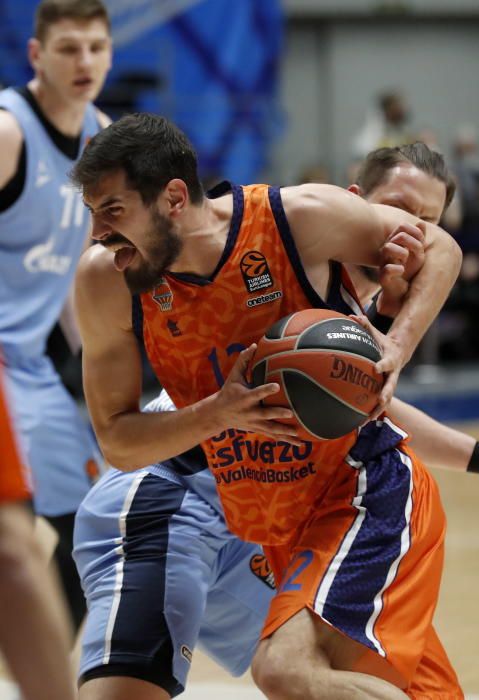 Zenit - Valencia Basket, en imágenes