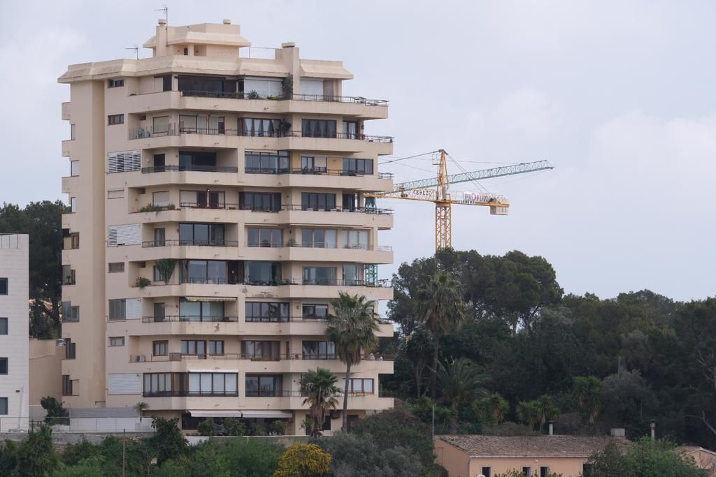 Vista del barrio de la Bonanova, en Palma