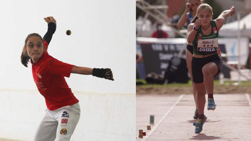 Carmen Jiménez, una súper campeona de Castelló en atletismo y pilota