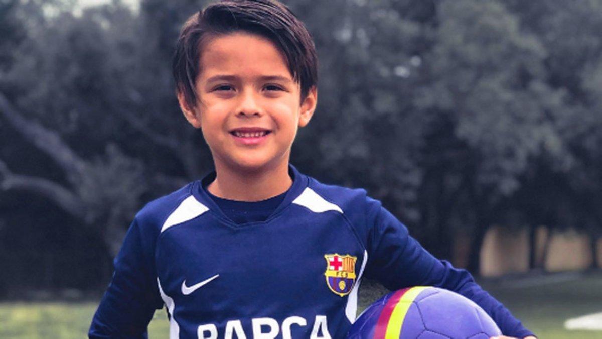 Thiago Cibrian es uno de los jugadores de la Barça Academy de Austin