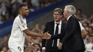 Ancelotti: “Nunca le pusimos presión a Mbappé para marcar