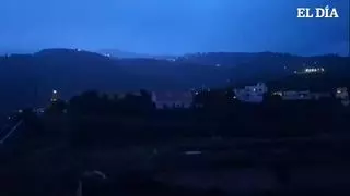 La Aemet alerta: la borrasca Emilia seguirá dejando lluvias, viento fuerte y mala mar este domingo en Tenerife