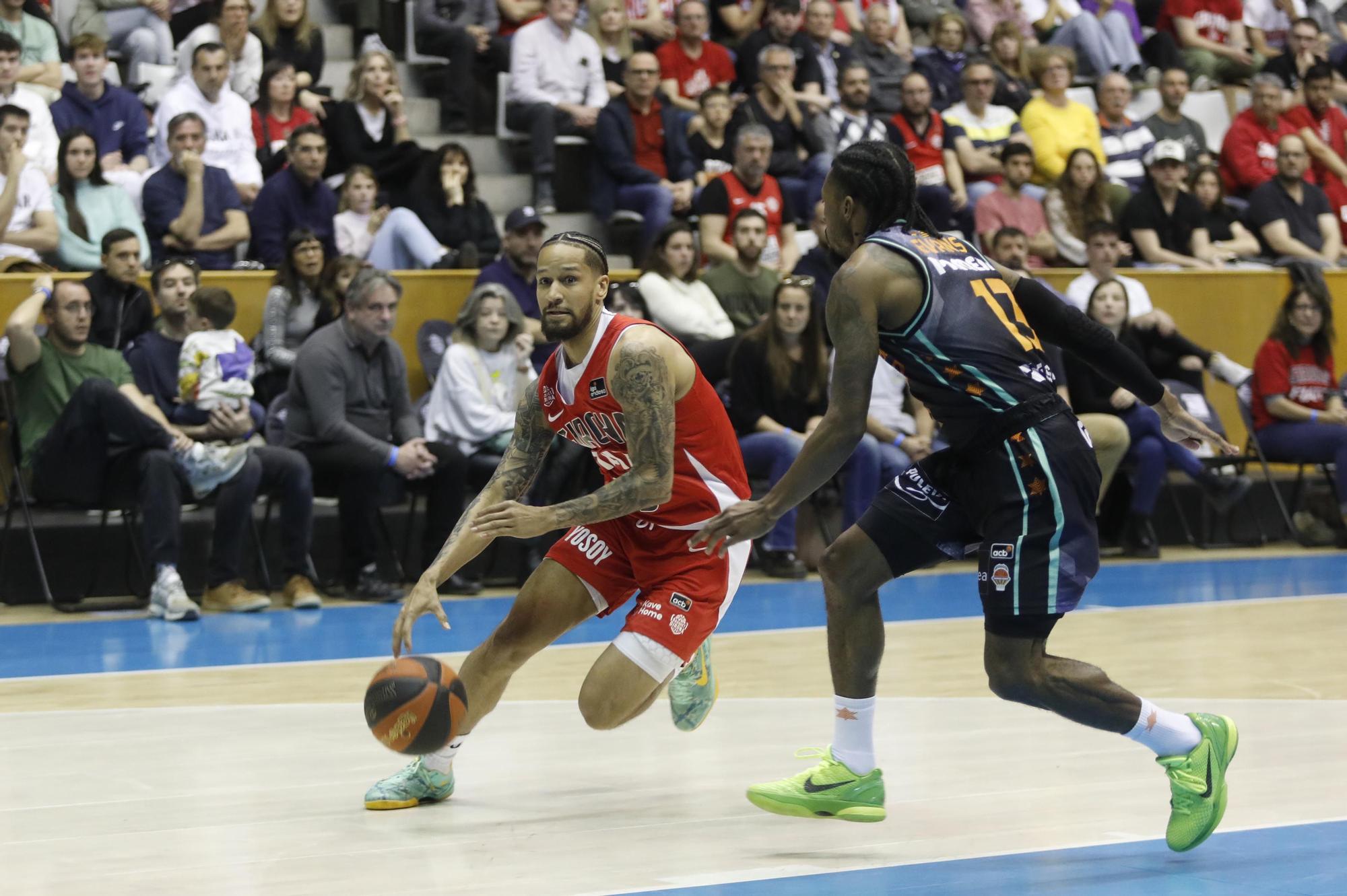 Les imatges del Bàsquet Girona - València