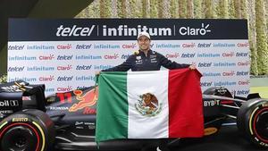 Checo, en el evento previo al GP de México organizado por sus patrocinadores