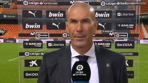 Zidane: Como siempre, la culpa es mía porque soy el entrenador