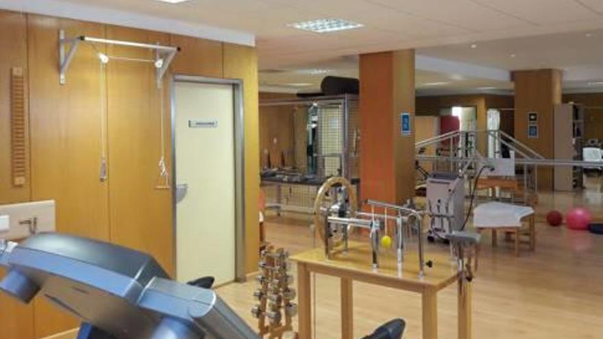 Instalaciones de rehabilitación oncológica de Quirónsalud Torrevieja.